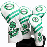 LUCKY CLOVER Golf Wood Head Covers (4pcs/Set)