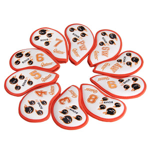 BOMB IT Golf Velcro Iron Covers (10pcs/Set)
