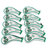 LUCKY CLOVER Zipped Golf Iron Cover (10pcs/Set)