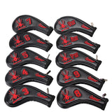 SPIDER Zipped Golf Iron Cover (10pcs/Set)