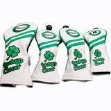 LUCKY CLOVER Golf Wood Head Covers (4pcs/Set)