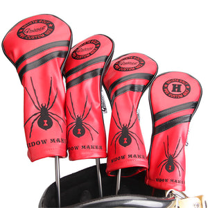 SPIDER Golf Wood Head Covers (4pcs/Set)