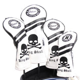 SKULL Golf Wood Head Covers (4pcs/Set)