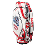 Golf staff bag BULLDOGS  Golf Tour Bag white/red 10.5"