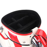 Golf staff bag BULLDOGS  Golf Tour Bag white/red 10.5"