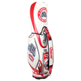 Golf staff bag BULLDOGS  Golf Tour Bag white/red 10.5"