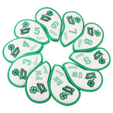 LUCKY CLOVER Golf Iron Covers (10pcs/Set)