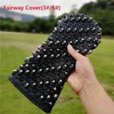 Skull Rivets Golf Club Headcover Driver Fairway Woods Hybrid Blade Mallet Putter Waterproof PU Protector Cover Number Tag New